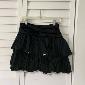 Black Zara skirt
